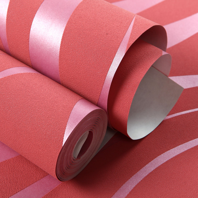 HANMERO 10m x 53cm Textured Matte Paste the Wall Wallpaper Roll Wayfair.co.uk